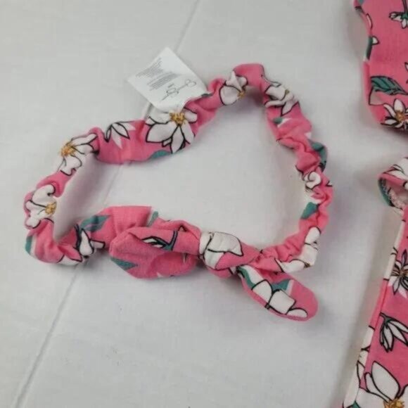 Jessica Simpson Floral Short Sleeve Jumpsuit Size 24M - Picture 4 of 6